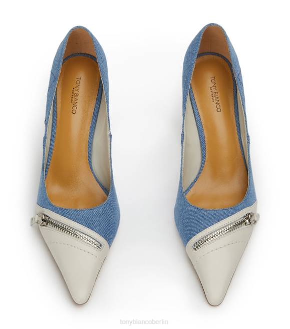 niedrige Absätze| de Tony Bianco Frauen Schwanenabsätze gewaschener Denim 4624266